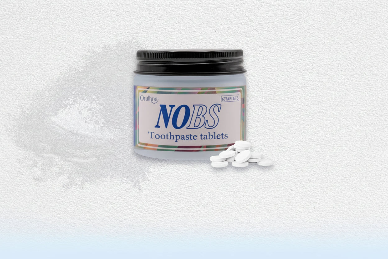 Chewable Toothpaste Tablets Remove Stains Brightening Teeth Gums Mint Flavor Travel Friendly Fresh Breath Solid Dental Tablets